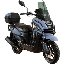 Мотороллер Spark SP150S-22 (Заводская упаковка) (Серый с черным)