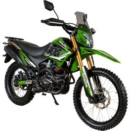 Мотоцикл Spark SP300E-10 (Собранный с маслами) (Зеленый)