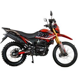 Мотоцикл Spark SP300E-10 (Собранный с маслами) (Красный)