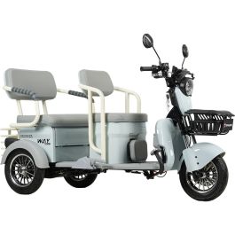 Электрический трицикл Spark Way 1200w (Собранный) (Серый)