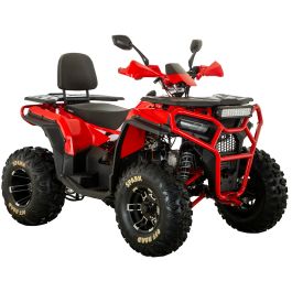 Квадроцикл Spark SP200-5Е (собранный с маслами) (Красный)