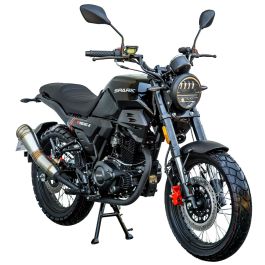Мотоцикл Spark SP250SC-2 (зібраний з мастилами) (Чорний матовий)
