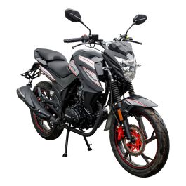 Мотоцикл Spark SP200R-28 (Собранный с маслами) (Черный матовый)