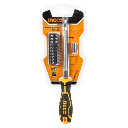 Отвертка с гибким стержнем 10 бит INGCO AKSDFL1208