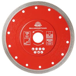 Диск алмазный Vitals Master Ceramic 180х1.8х25.4/22.2х10мм (168109)