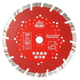 Диск алмазный Vitals Master глубокий рез 230x22.2x12мм (168116)