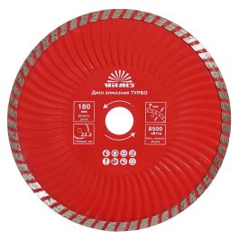 Диск алмазный Vitals ТУРБО 180х22.2х7мм (168125)