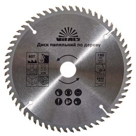 Диск пильный Vitals по дереву 180x22.2/20, ATB 60 (168133)