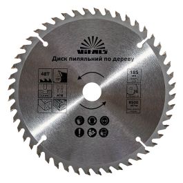 Диск пильный Vitals по дереву 185x20/16, ATB 48 (168136)