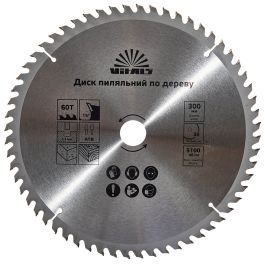 Диск пильный Vitals по дереву 300x30/25.4, ATB 60 (168145)