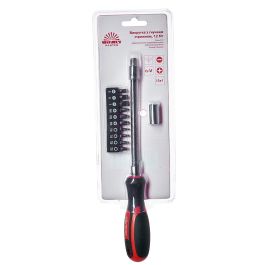 Викрутка з гнучким стрижнем 10 бит Vitals Master (179536)