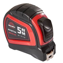 Рулетка 5 м х 19 мм автостоп Vitals Master 181728