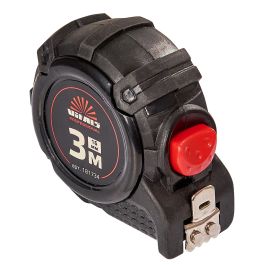 Рулетка гумова 3 м х 16 мм автостоп Professional Vitals 181734