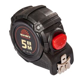 Рулетка гумова 5 м х 25 мм автостоп Professional Vitals 181736