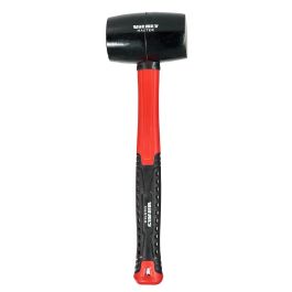 Киянка гумова 450 гр чорна, фіберглас Vitals Master