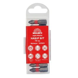 Биты S2 PH2х25 мм, 10 шт Vitals Master (187843)