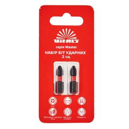 Биты ударные S2 PH2х25 мм, 2шт Vitals Master (187854)