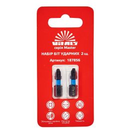 Биты ударные S2 PZ2х25 мм, 2шт Vitals Master (187856)