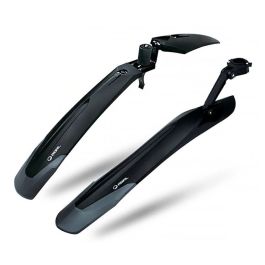 Крыло RBRL RL-910F/R, 24-29`` быстросъемные (крепл. на корону вилки и подседел.) черн.