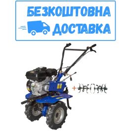 Мотоблок Powercraft МБ40-2 (4.00-8) + фреза (Собранный с маслами)
