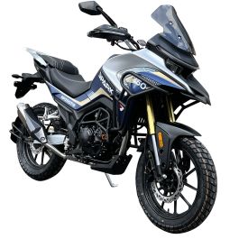 Мотоцикл Spark SP250T-8 (заводская упаковка) (Синий матовый)
