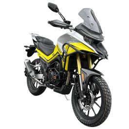 Мотоцикл Spark SP250T-8 (Зібраний з мастилами) (Жовтий)