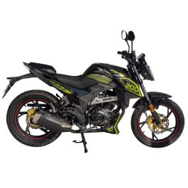 Мотоцикл Spark SP200R–43 (Собранный с маслами) (Зеленый)