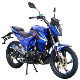 Мотоцикл Spark SP200R-46 (Зібраний з мастилами) (Синій)