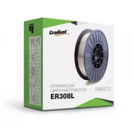 Нержавеющая сварочная проволока GRADIENT, ER308L, 0,8 мм, 1 кг