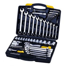 Набор ключей и насадок MASTER TOOL 78-5077 77шт