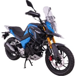 Мотоцикл Spark SP300T-3 (cобранный с маслами) (Синий)