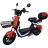 Электровелосипед SPARK RUNNER 16`` 60V/1000W/25Ah красный