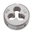 Плашка TOPEX М6 25 х 9 мм 14A306