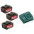 Комплект Metabo 685049000 3x4.0 Аг+зарядный блок