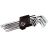 Набор шестигранных ключей MASTER TOOL 75-0957 9шт