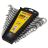 Ключи рожково-накидные MASTER TOOL 71-2115 15 шт