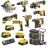 Набор из восьми инструментов DeWALT DCK856P4