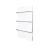 Керамический полотенцесушитель Teploceramic TCMT-RA 600 WHITE