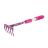 Граблі 5-ти зубі Flora 5043154 pink (TPR)