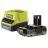 Набір аккумуляторів + зарядних пристроїв RYOBI ONE + RC18120-120C, 18В, 2Аг