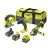 Набор из трех аккумуляторных инструментов RYOBI ONE+ RCK183B-242S