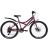 Велосипед Discovery ST 24 FLINT DD рама-13 темно-красный (м) с крылом Pl 2022