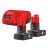 Енергокомплект MILWAUKEE M12 NRG-402