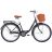 Велосипед Dorozhnik 26 LUX Velosteel рама-17`` ST с баг., с крыл, с корзиной Pl 2022 черный (м)