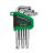 Набор Г-обр. ключей TOPTUL GSN-09SS, TORX T10-T50, 9ед.