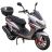 Мотороллер Spark SP150S-18 (Собранный с маслами) (Серый)