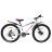 Велосипед CrossBike 26 Dragster 2024 Rigid Рама 13 white-pink