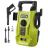 Минимойка высокого давления Ryobi RY100PWA, 1400Вт, 100Бар, 390л/ч, шланг 5м, 5.6кг