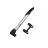 Мининасос Green Cycle GPM-219 алюминиевый, presta+schrader, 120psi, серебро