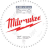 Диск пильный PFTE MILWAUKEE, O250х30х2,8мм, 60 зуб.